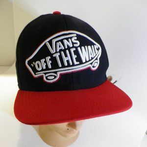 Vans Off The Wall Youth Snapback - Black & Red